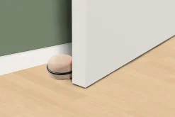 Butoir De Porte-Butée de porte macaron Rei bois hêtre ⌀6,3x H.3,5 cm