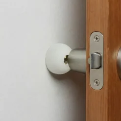 Diall Butée ø30 x Hauteur 17 mm caoutchouc blanc