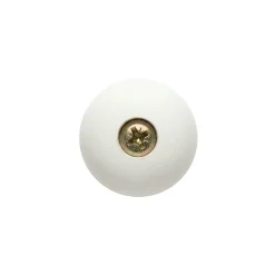 Diall Butée ø30 x Hauteur 17 mm caoutchouc blanc