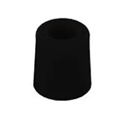 Vynex Butoir De Porte-Butée ø30 x H38 caoutchouc Noir
