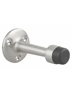 Thirard Butoir de porte balustre, 75mm, nickelé satiné -