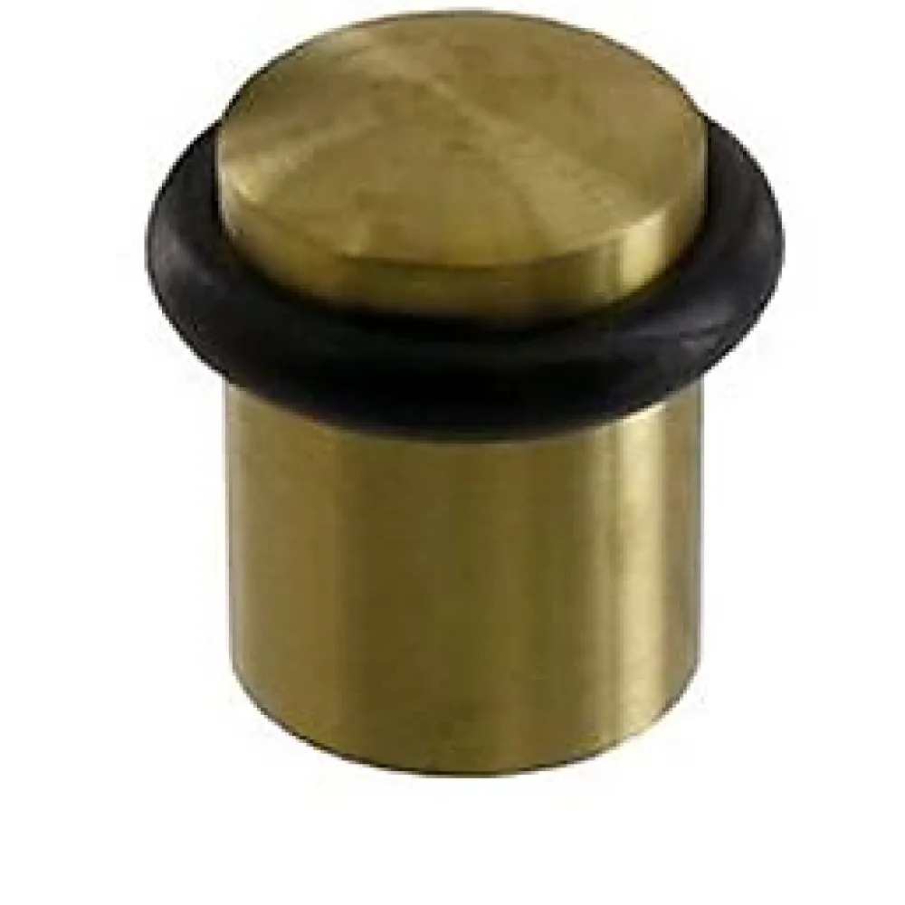 Diall Butoir de porte inox doré Ø2 cm