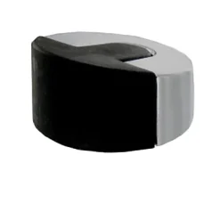 Diall Butoir de porte inox poli Ø 4,7 cm