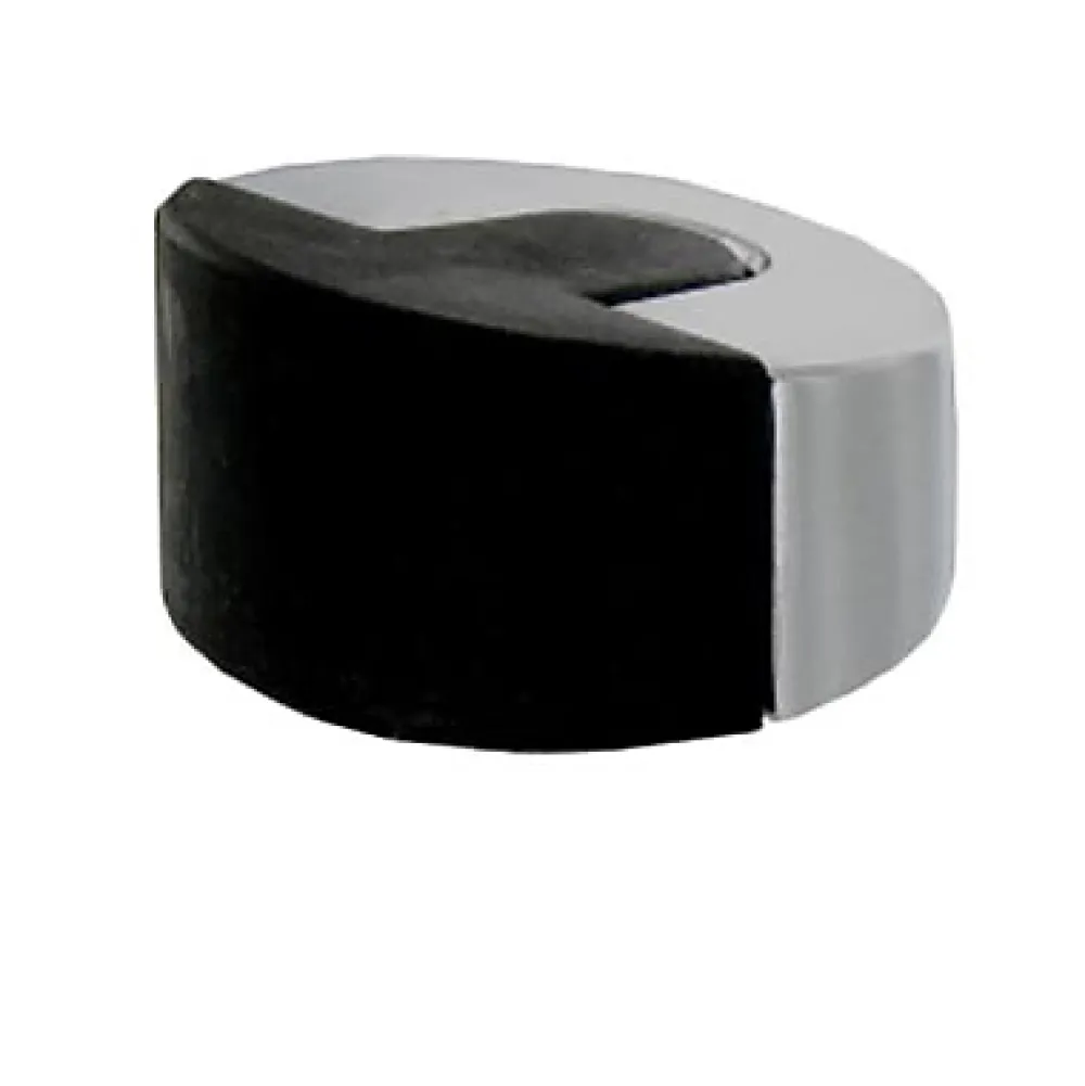 Diall Butoir de porte inox poli Ø 4,7 cm