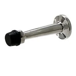 Diall Butoir De Porte-Butoir de porte long inox poli Ø3,2 x l.7,7 cm