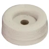 Diall Butoir ø30 mm caoutchouc blanc