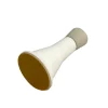 Civic Industrie Butoir mural adhésif en plastique blanc & bouchon blanc. Diamètre de la base 38mm et longueur 72mm. MADE IN FRANCE