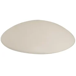 Diall Butoir plastique blanc adhésif ou vis
