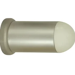 Diall Butoir plinthe ø25 x Longueur 60 alu brossé