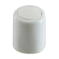 Vynex Butoir De Porte-Butoir protection mural plastique ø30 x H.33mm Blanc