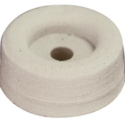 Diall Butoir De Porte-Butoir ø18 x Hauteur 9 mm caoutchouc blanc
