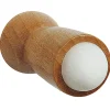 Diall Butoir De Porte-Butoir ø28 x Hauteur 60 mm mur hêtre verni