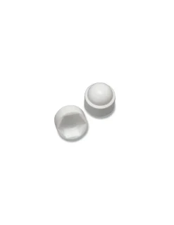 Vis Express Cache Ecrou ou cache tête vis Tête hexagonale TH M22 nylon blanc Sur plat 32 - 10 pièces