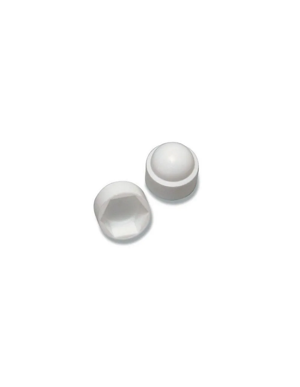 Vis Express Cache Vis Et Cache Trou-Cache Ecrou ou cache tête vis Tête hexagonale TH M10 nylon blanc Sur plat 17 - 100 pièces