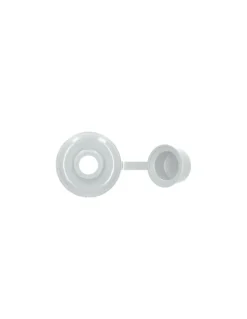 Vis Express Cache Tirefond De 7 RAL9001 blanc creme - 100 pièces