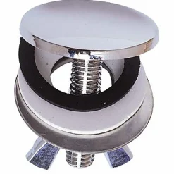 Wirquin Evacuation De Lavabo-Vasque-Cache-trou en laiton chromé Ø 43 mm