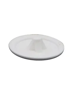 Vis Express Cache tête Plastique Pozi numéro 2 Diamètre de tête: 12 RAL9010 blanc pur - 1000 pièces