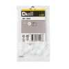 Diall Cache-vis blanc ø10-12 mm - 20 pièces