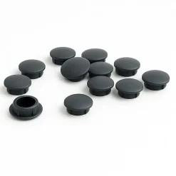 Avosdim Cache Vis Et Cache Trou-Cache vis gris anthracite diamètre 6mm - Lot de 10