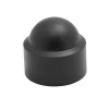 Cache vis Scell it ø12 mm noir, lot de 4