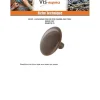 Spax Cache vis Nylon Gris Diamètre de tête: 15 QUEU2.5X7 - 100 pièces