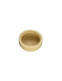 Vis Express Cache Vis Et Cache Trou-Cache vis Tête cylindrique bombée TCB Vis tôle DE4.8 Nylon RAL1014 - 10 pièces