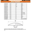 Vis Express Cache Vis Et Cache Trou-Cache vis Tête fraisée TORX TORX T25 Diamètre de tête: 13.5 nylon noir - 100 pièces