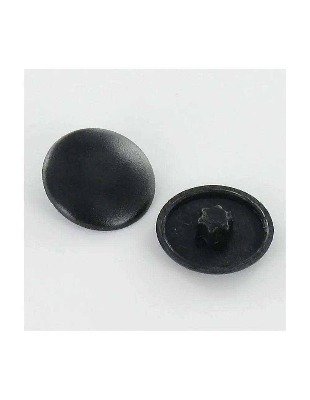 Vis Express Cache Vis Et Cache Trou-Cache vis Tête fraisée TORX TORX T25 Diamètre de tête: 13.5 nylon noir - 100 pièces
