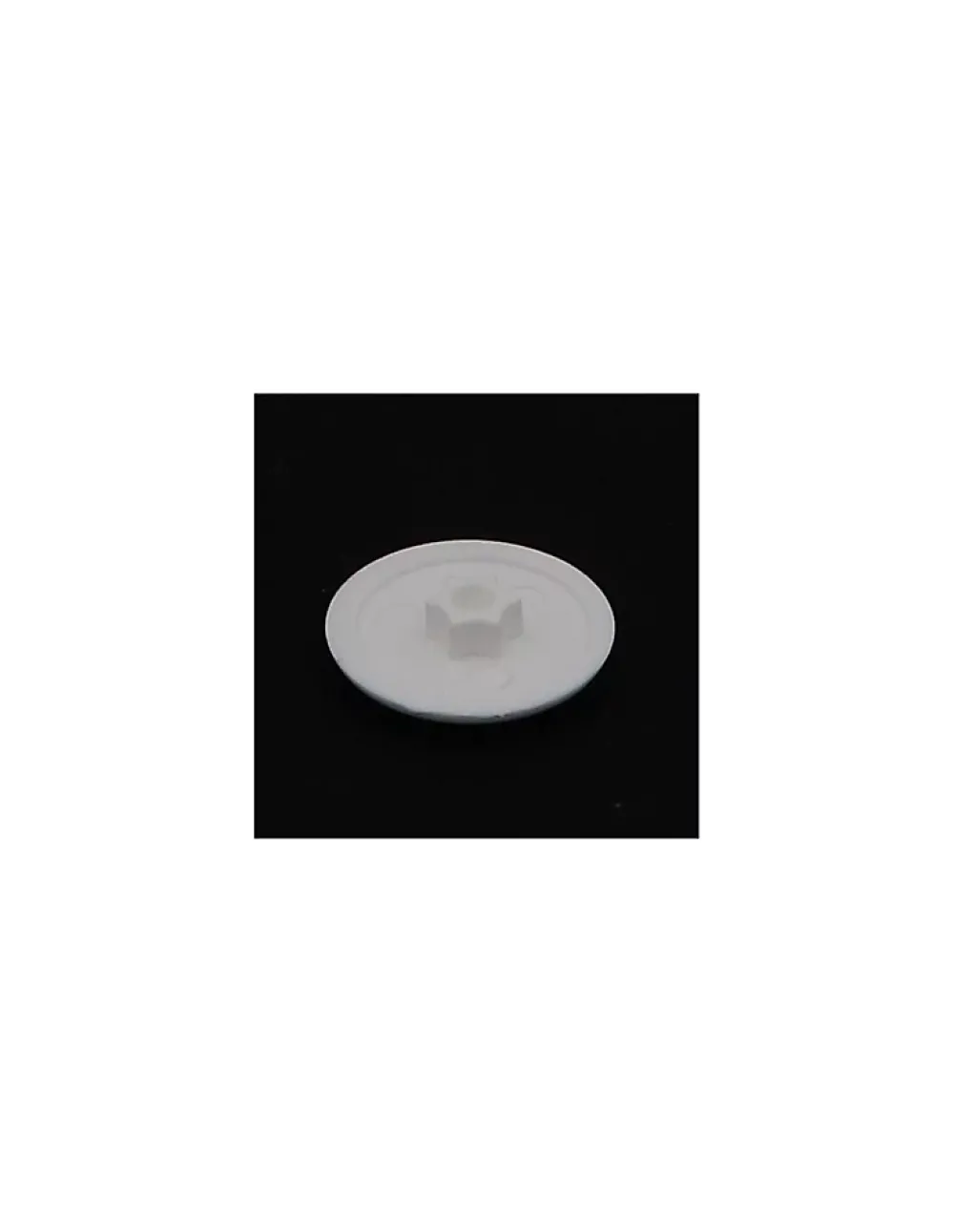 Vis Express Cache vis Tête fraisée TORX TORX T25 Diamètre de tête: 13.5 nylon blanc - 100 pièces