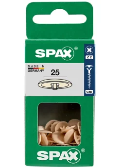 Spax France Cache Vis Et Cache Trou-Cache-vis vis Z2 beige ø12 mm - 25 pièces
