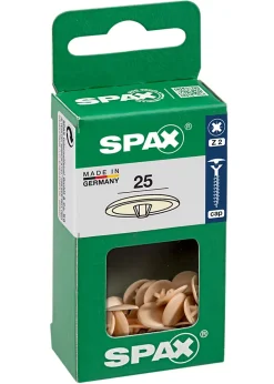 Spax France Cache Vis Et Cache Trou-Cache-vis vis Z2 beige ø12 mm - 25 pièces