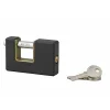 SP Cadenas, Antivol-Cadenas ACERA rectangulaire à clé, base 75 mm, anse acier cémenté, 3 clés -