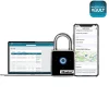 Master Lock Cadenas Bluetooth connecté pour usage privé ou professionnel, Accès bluetooth avec smartphone