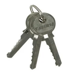 Silverline Cadenas Circulaire en Acier Inoxydable 70 mm - Sécurisé et Durable - Protection Optimale -