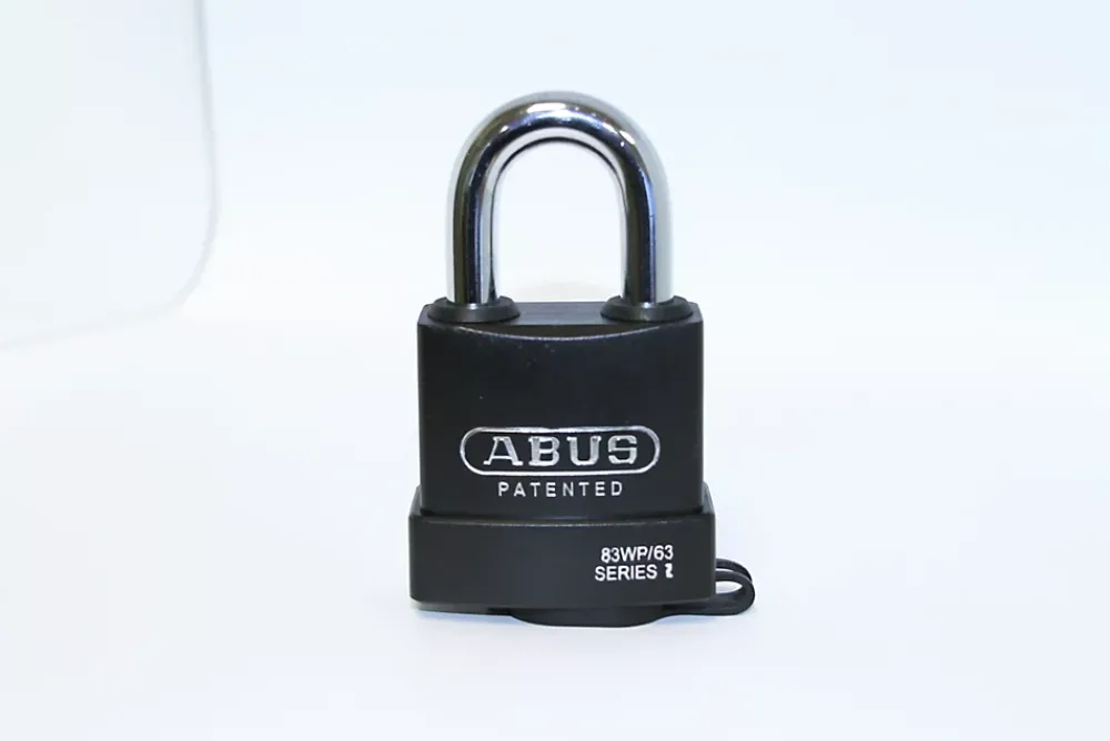 Abus Cadenas, Antivol-Cadenas à clé 83WP/63 en acier Ø de l'anse 11,5 mm l.65 x H.112 mm