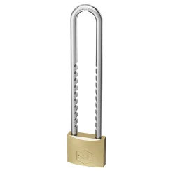 Smith & Locke Cadenas, Antivol-Cadenas à clé laiton anse réglable 50mm