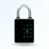 LOCKY Serrure Et Gâche Électrique-Cadenas à code et badge connecté pad - code, badge, bluetooth, et clé de secours