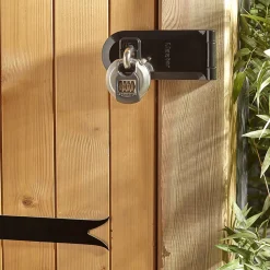 Master Lock Cadenas, Antivol-Cadenas à combinaison Excell M40EURDNUM disque en zinc Ø70 mm hauteur de l'anse 16 mm
