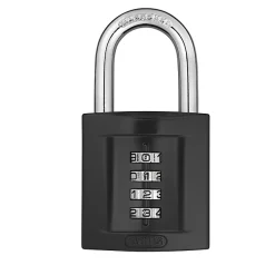 Abus Cadenas à combinaison 50 mm noir
