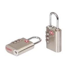 Smith & Locke Cadenas à combinaison en zinc l.30 mm anse en acier vendu par 2