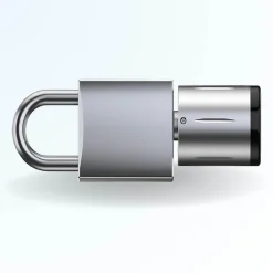 LOCKY Serrure Et Gâche Électrique-Cadenas connecté étanche -13 à badge rfid mifare