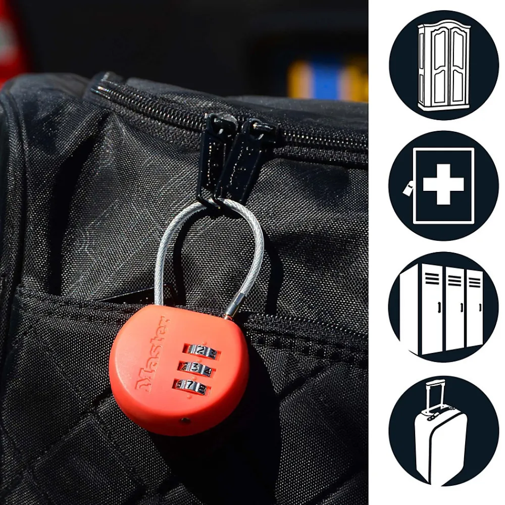 Master Lock Cadenas, Antivol-Cadenas porte-adresse 42 mm