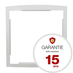 Renz Cadre D'Encastrement Pour Boîte Aux Lettres-Cadre d'encastrement Blanc 9010M