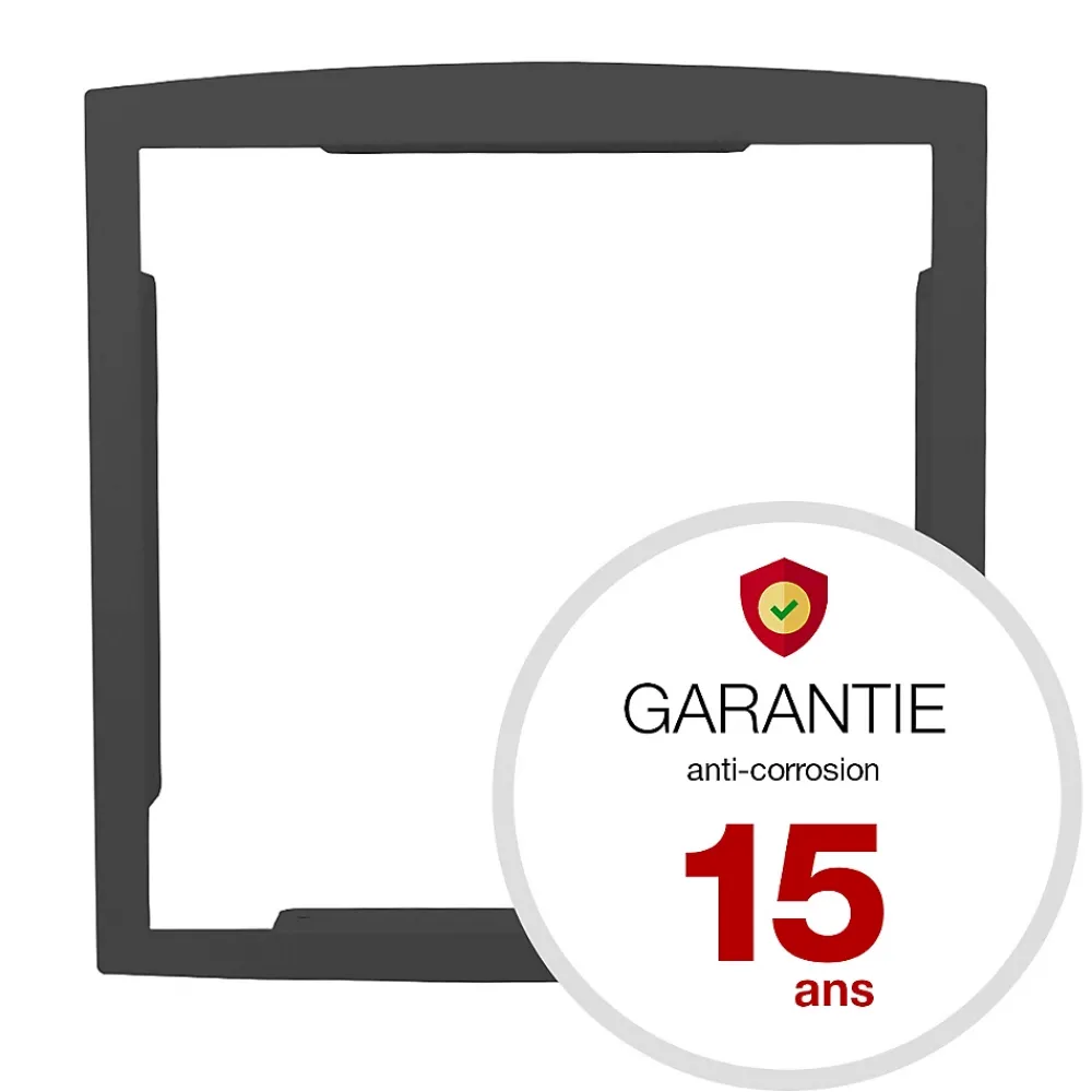 Renz Cadre d'encastrement Gris anthracite aspect sablé REN 0206