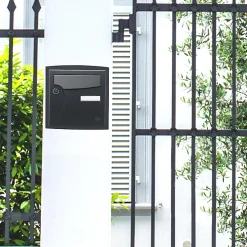 Renz Cadre d'encastrement Gris anthracite aspect sablé REN 0206