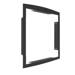 Renz Cadre D'Encastrement Pour Boîte Aux Lettres-Cadre d'encastrement Noir Sablé RAL 2100 MS