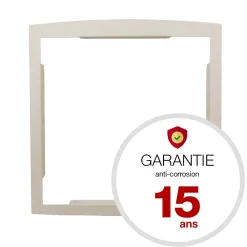 Renz Cadre D'Encastrement Pour Boîte Aux Lettres-Cadre d'encastrement Ton Pierre aspect sablé RAL 1013 S