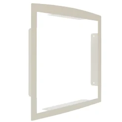 Renz Cadre D'Encastrement Pour Boîte Aux Lettres-Cadre d'encastrement Ton Pierre aspect sablé RAL 1013 S