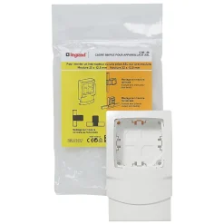 Legrand Cadre 1 poste 12,5 mm pour moulure