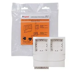 Legrand Cadre 2 postes appareillage saillie pour moulures DLPlus